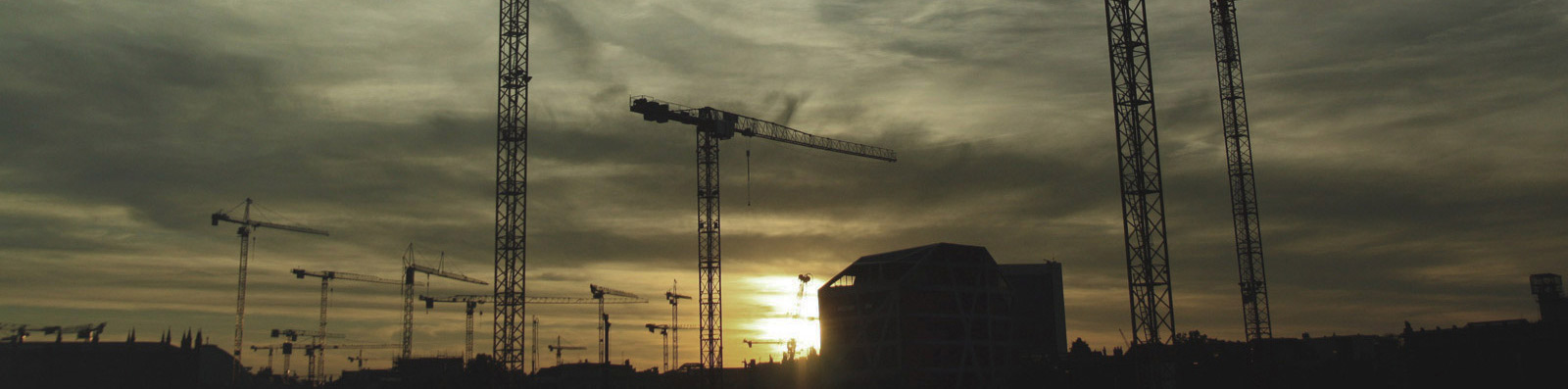 building site, cranes photo